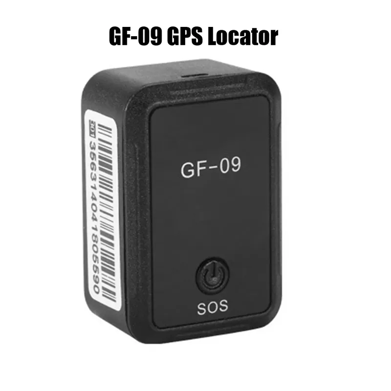 GF09 Anti-Lost Alarm GPS-enheter Spårning av WiFi Locator Vehicle Car Familjepositionering Säkerhet Röstinspelning