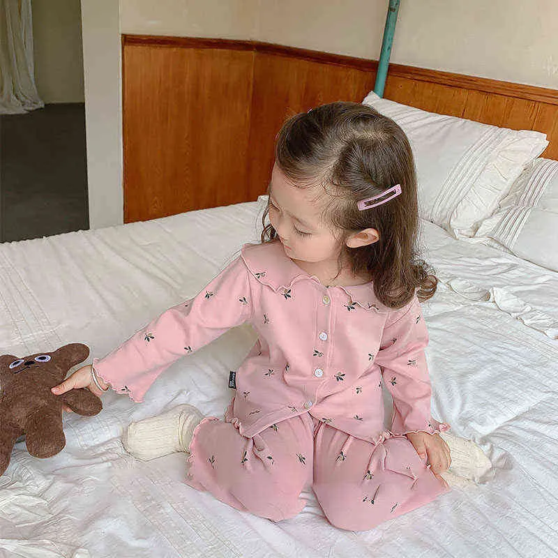 Pigiama Bambino 2 Pezzi In Cotone - Manica Lunga, Set Top E Pantaloni Per Ragazzi E Ragazze, Morbido E Caldo - Foto 5