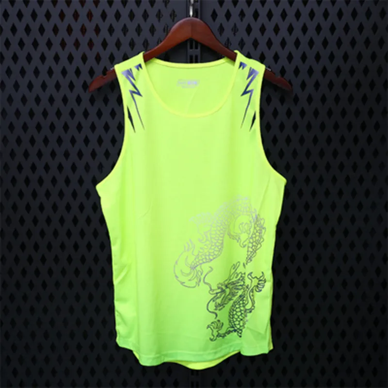 Running Wear Jerseys Gym Sleeveless Track and field Shirt marathon Slim Tank Sport Vest T