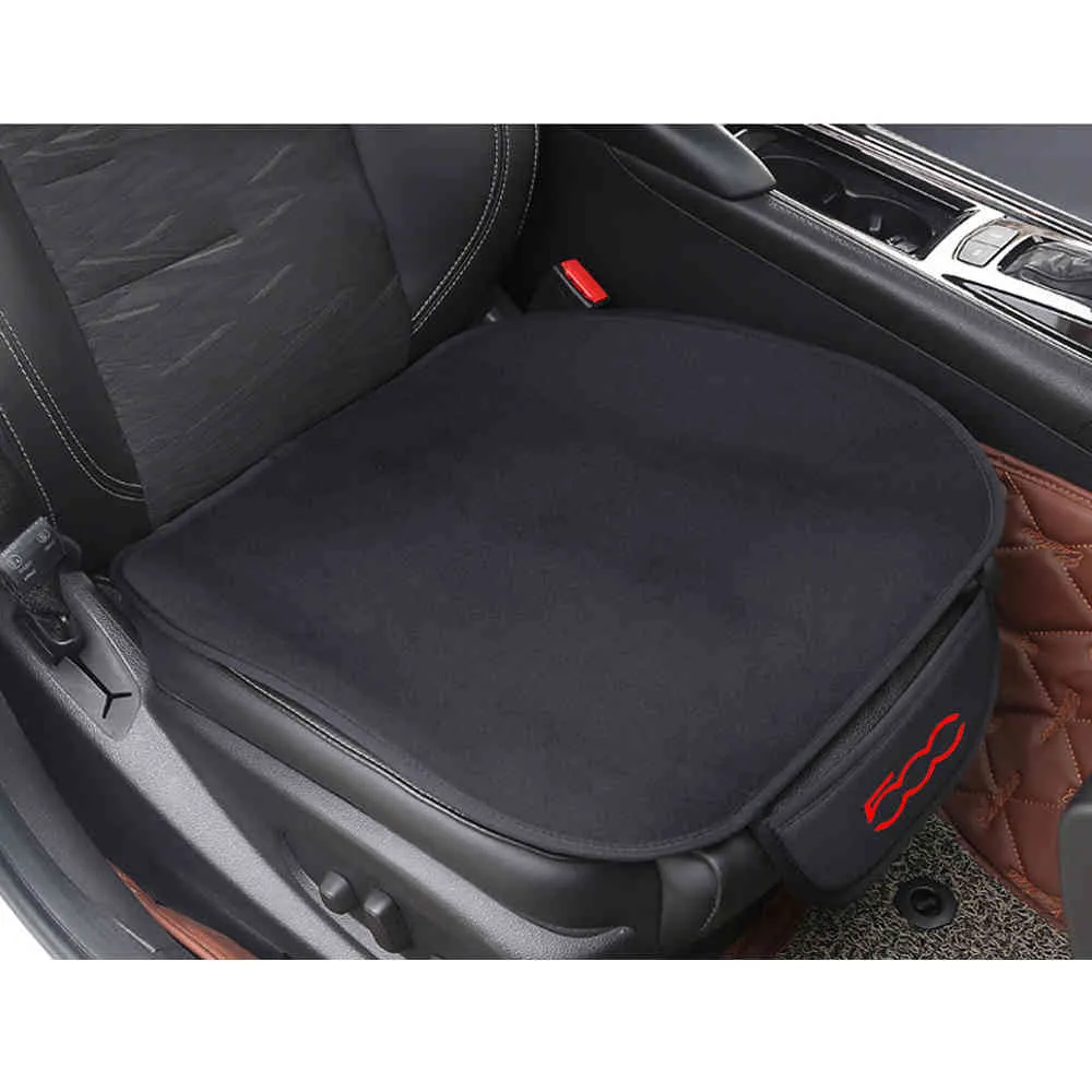 1 Pc Car Plush Warm Cushion Cover Seat Pad Mat For 500