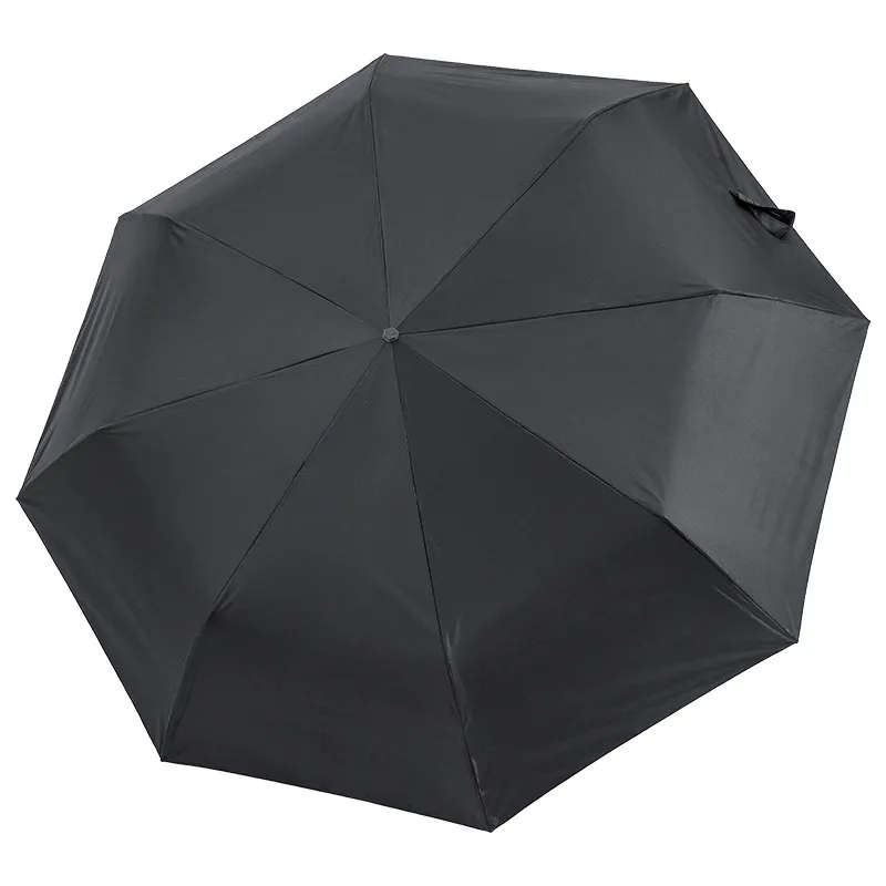 Wholesale高品質ビジネス傘の男性と女性の強い防風の自動3つの折りたたみ旅行雨傘