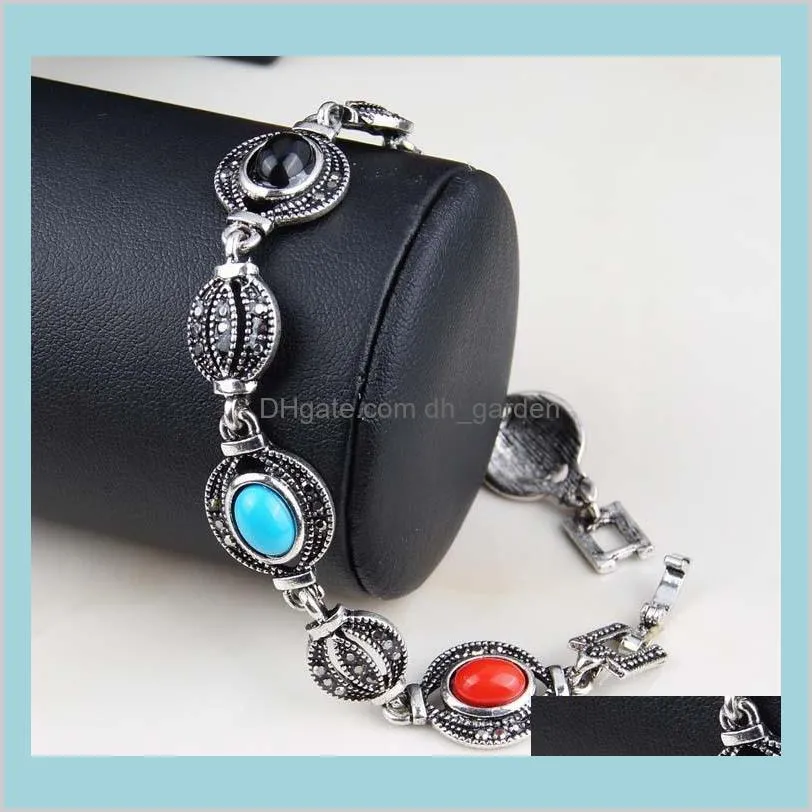 Women`s Retro Vintage Natural Stone Cute