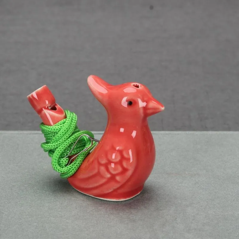Bird Shape Whistle Waterbirds whistles Children Gifts Ceramic Water Ocarina Arts And Crafts Kid Gift Many Styles
