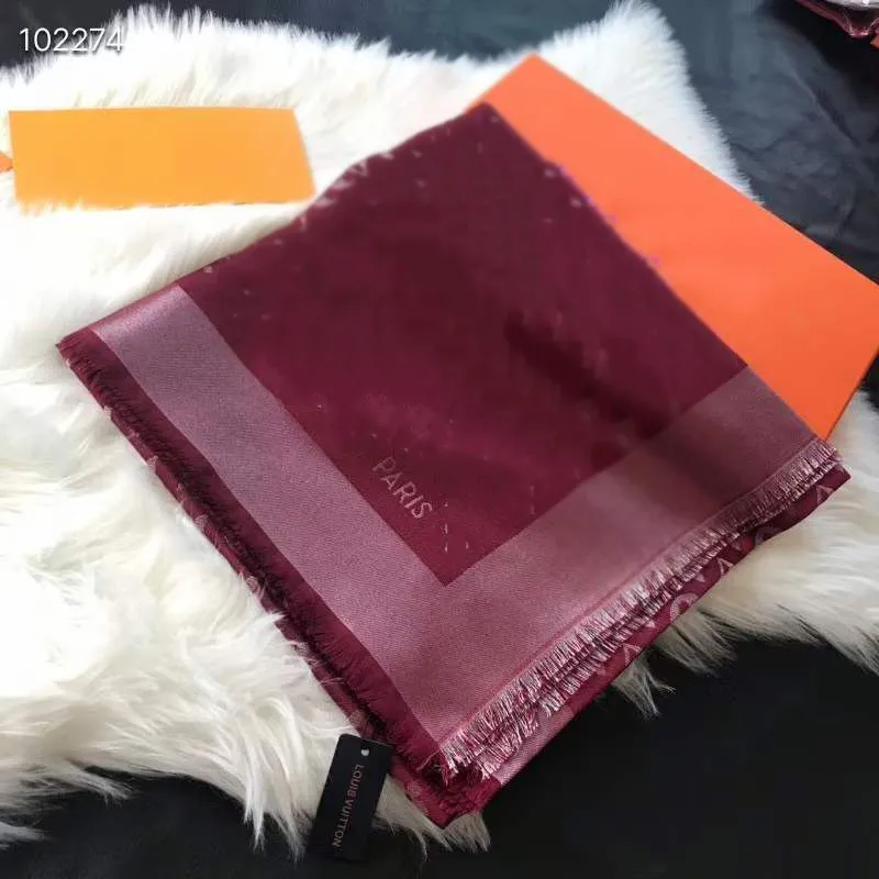 High quality scarf shiny silver thread scarves fashion brand shawl scarfs 140 /140 cm