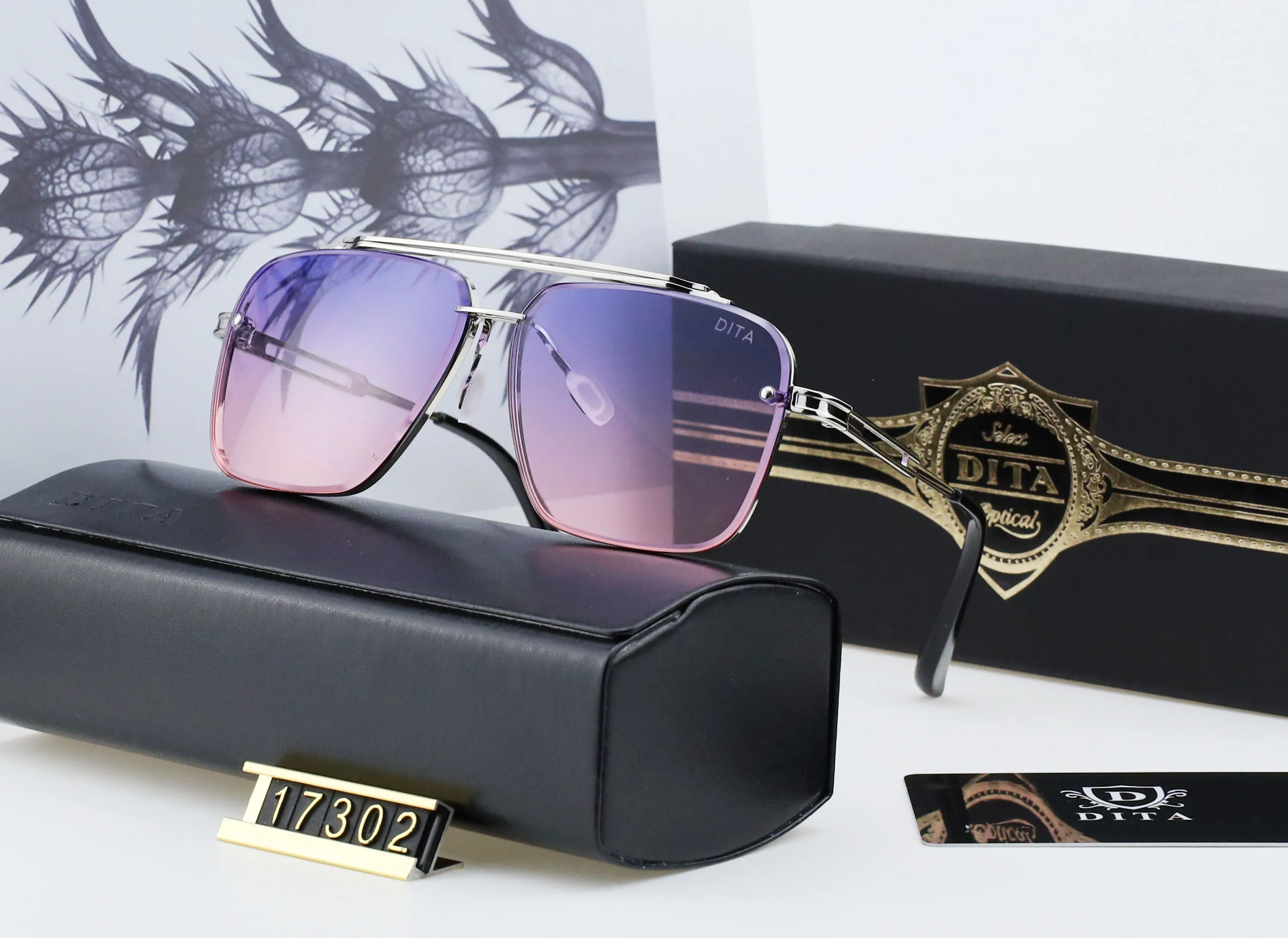 Designer Zonnebril Luxe Merk 66s Zonnebril Vintage Zonnebril