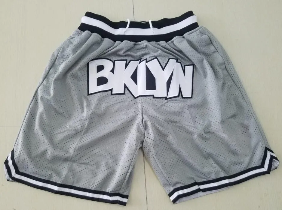 Save Big on Bulk Zipper Pocket Basketball Shorts Bball Shorts Bklyn Vintage  Basketball Zipper Pocket Running Shorts White, Black, Gray Size S XXL
