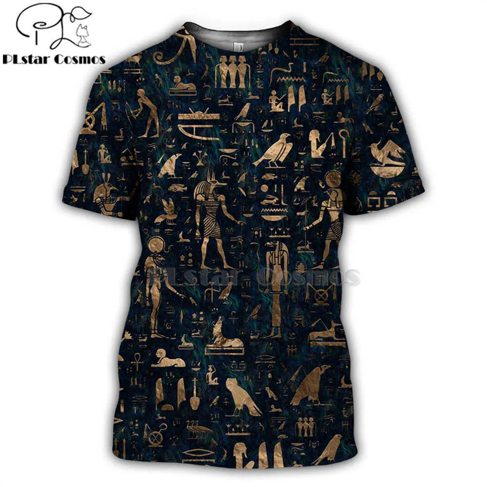 A37-ancient-egyptian-gods-and-hieroglyph-3d-all-over-printed-clothes-ta1062-t-shirt