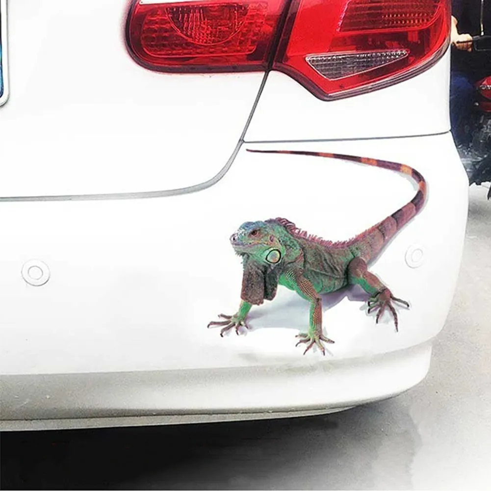 3D Spider Lizard Scorpion Car Sticker animal Vehicle Window Mirror Bumper Decal Decor Water-resistant High stickiness2495