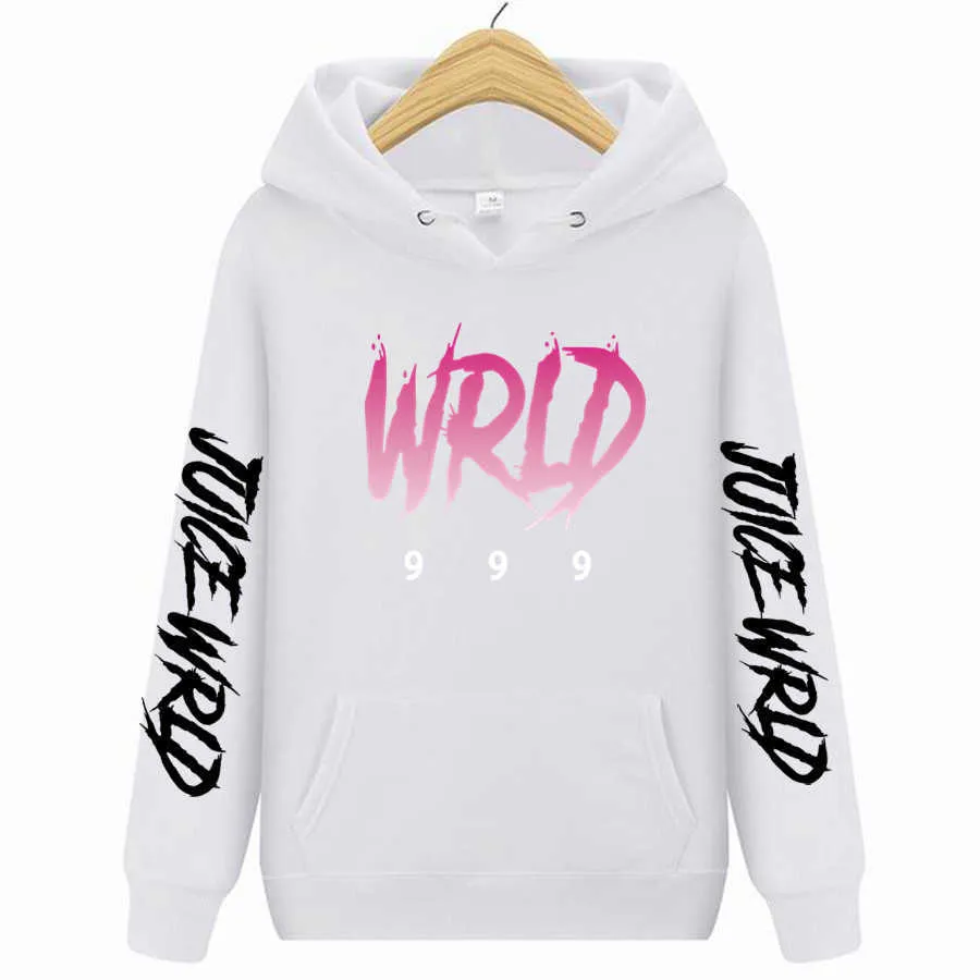 Mens hoodies sweatshirt Rapper Juice WRLD Men Women Autumn Winter Hooded Harajuku Hip Hop Casual Hoodie pullovers Hoody clothing H0826