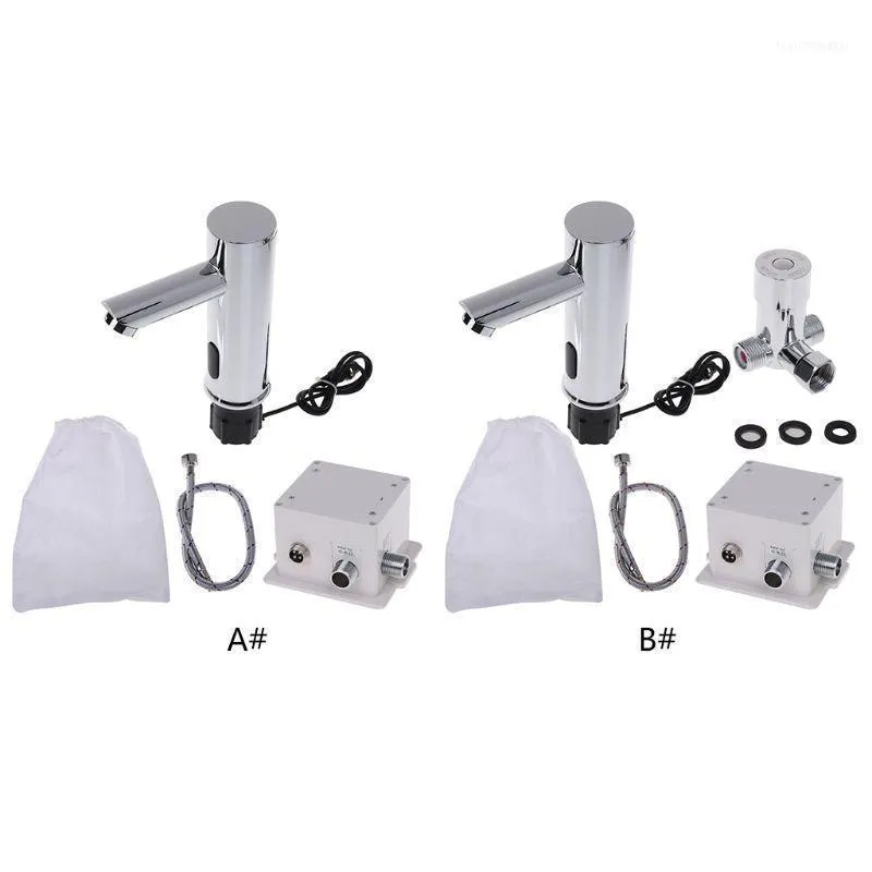 HighQuality1 Motion Sensor Bathroom Sink Faucet Touchless Basin Water