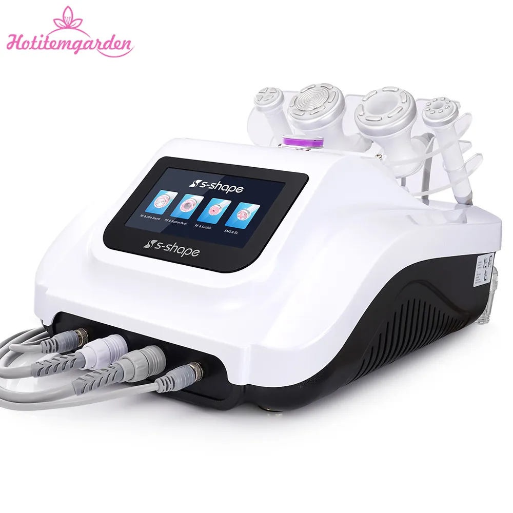 Alta qualità Body Sculpting 30k Ultrasonic Cavitation Vacuum RF EMS Salon Spa Macchina dimagrante Perdita di peso Vacuum Beauty Equipment