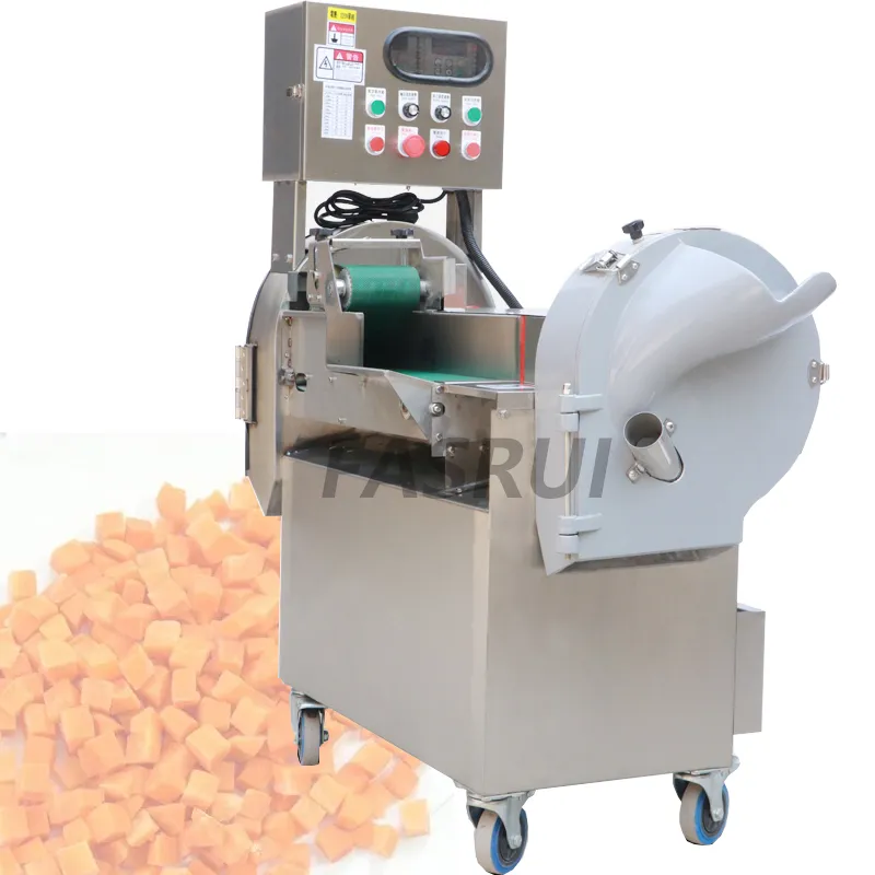 Wielofunkcyjna komercyjna maszyna do cięcia warzyw do ziemniaków rzodaweny warzywa korzeniowe