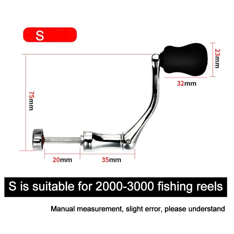 Metal Kastking Casting Reels With Rotatable Grip Knob And Metal Handle  Replacement Crank Part For Spinning And Fishing From Houyiliu, $6.34
