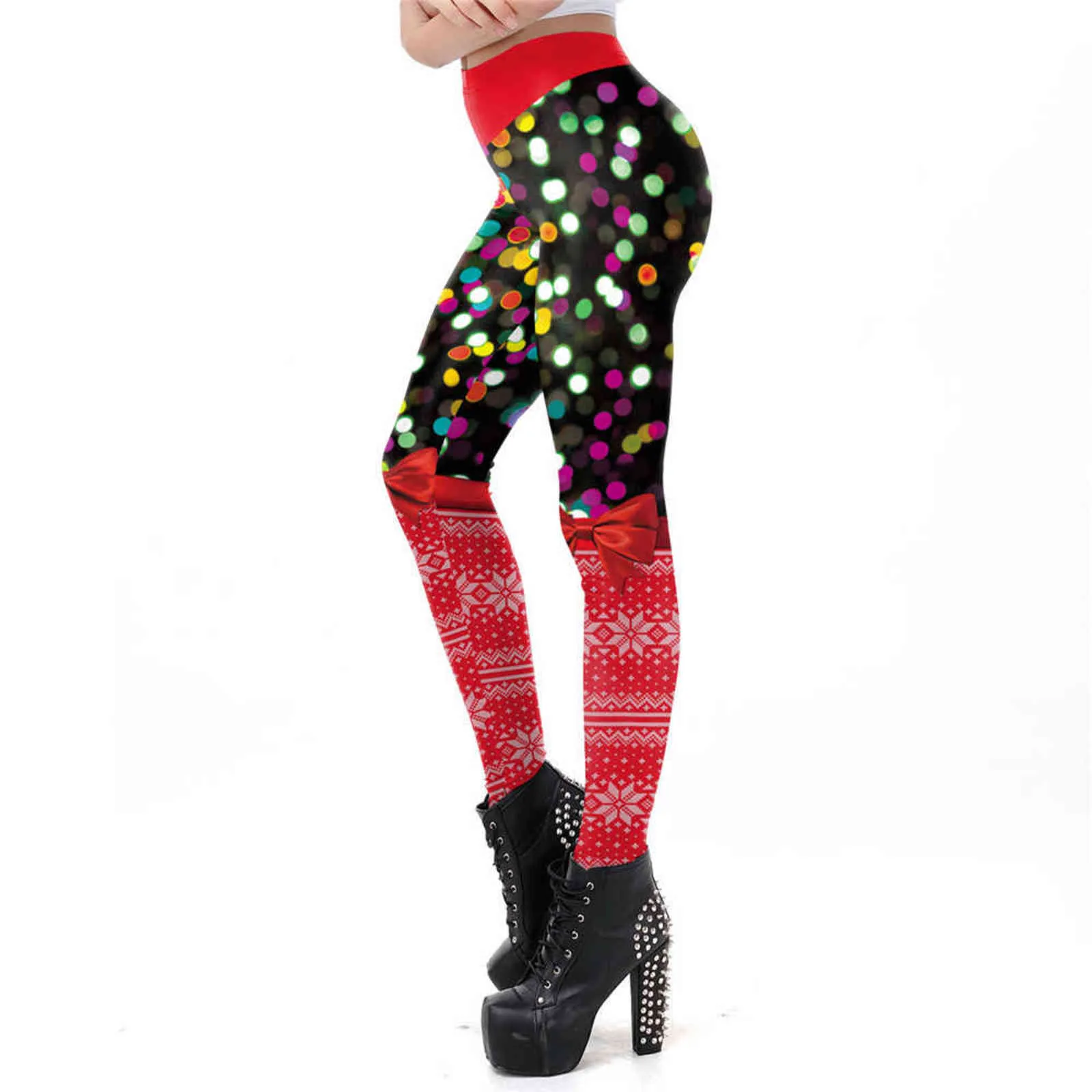 Black Tight Pants - SANTA