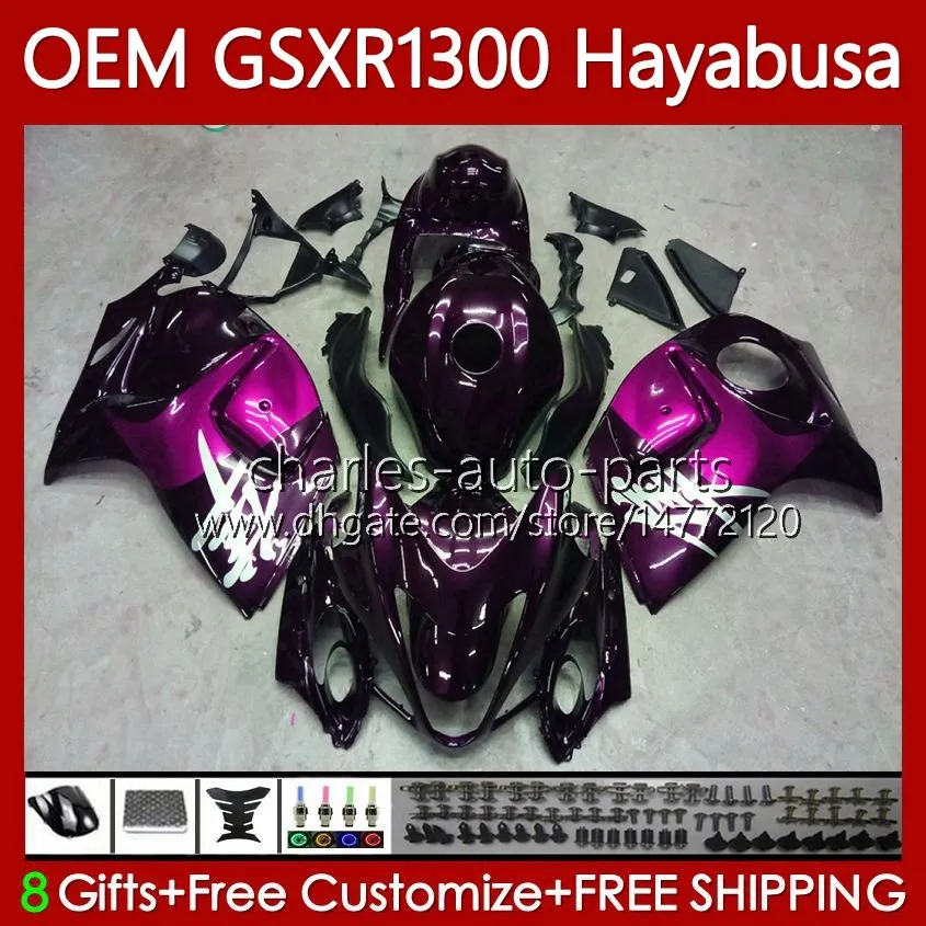 Wstrzyknięcie dla Suzuki Hayabusa Ciało GSXR-1300 GSXR Rose Red 1300 CC 08-19 77NO.128 1300CC GSXR1300 08 2009 2000 2011 2012 2013 GSX R1300 14 15 16 17 18 19 Owalnia