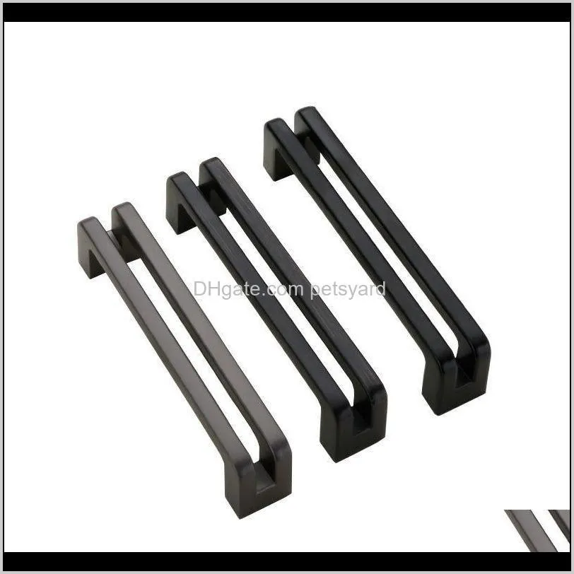 zinc alloy barn door pull handle decorative furniture wood handles black drawer flush for interior doors hardware & pulls