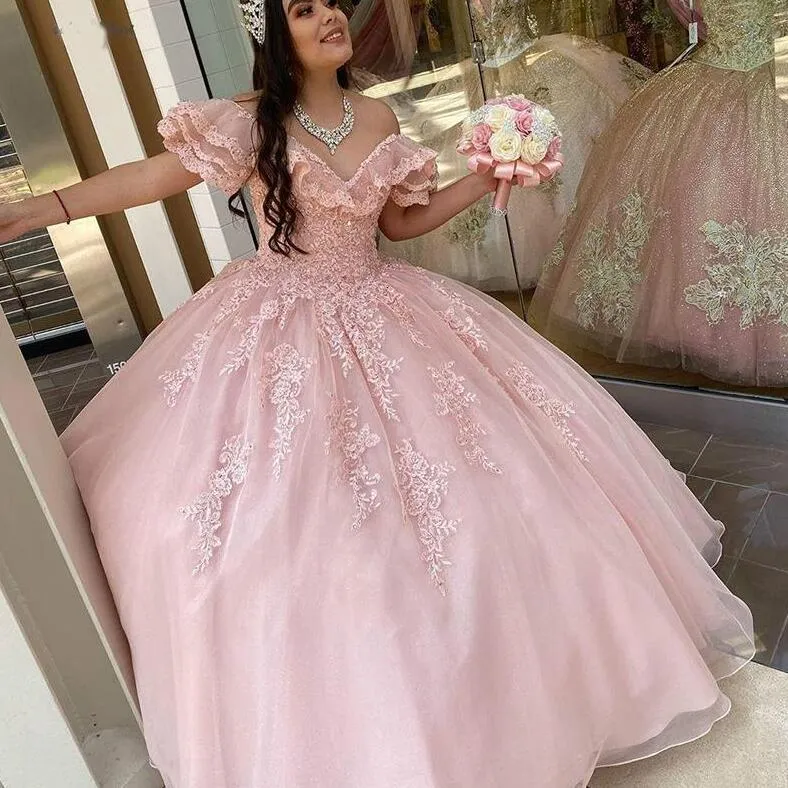 Baby pink hotsell 15 dresses