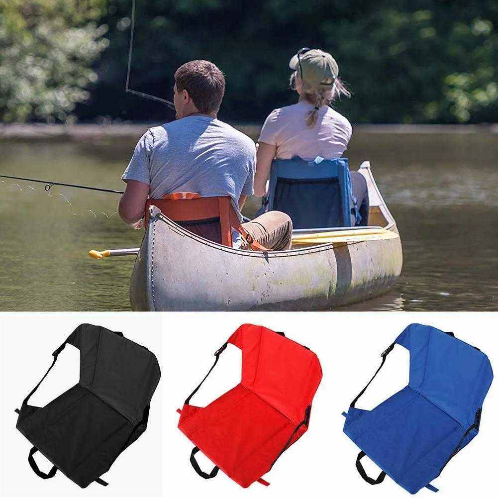 Waterproof Portable Rocking Chair With Back For Outdoor Camping, Fishing,  Car Stadium Foldable Seat Born Mat Cushion Y0706 From Musuo10, $18.97