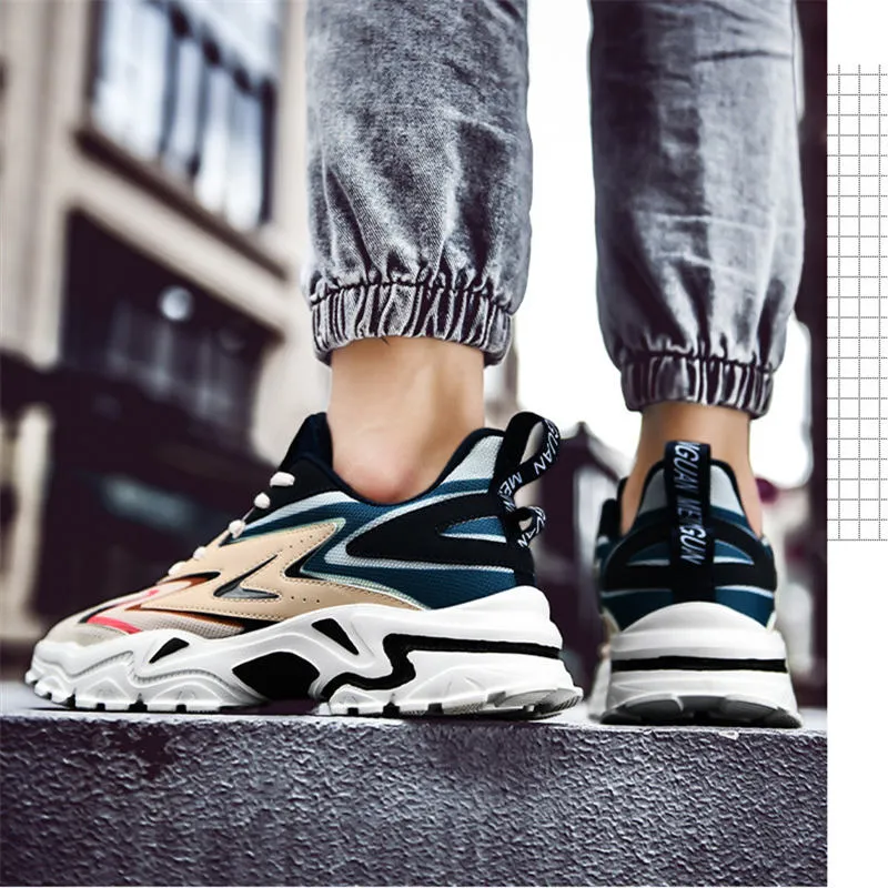 DHgate Mens 2024 Breathable Running Shoes Thick soled Tennis Sneakers Casual Sports Shoes Black White Korean Fashion Sneakers A00020 Shoes Accessories
