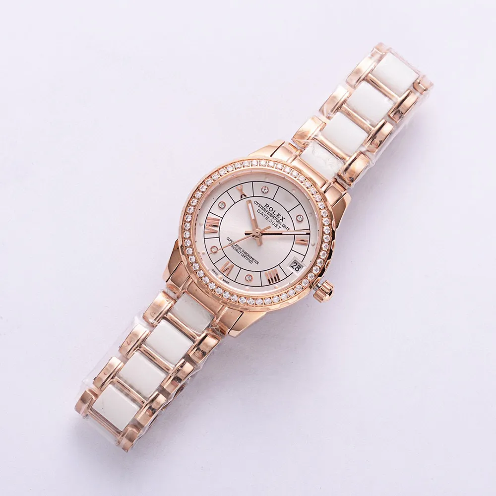 Women Automatic Mechanical Watches Stainless Steel Ladies Wristwatch 33MM Montre de Luxe High Quality Free Transportation