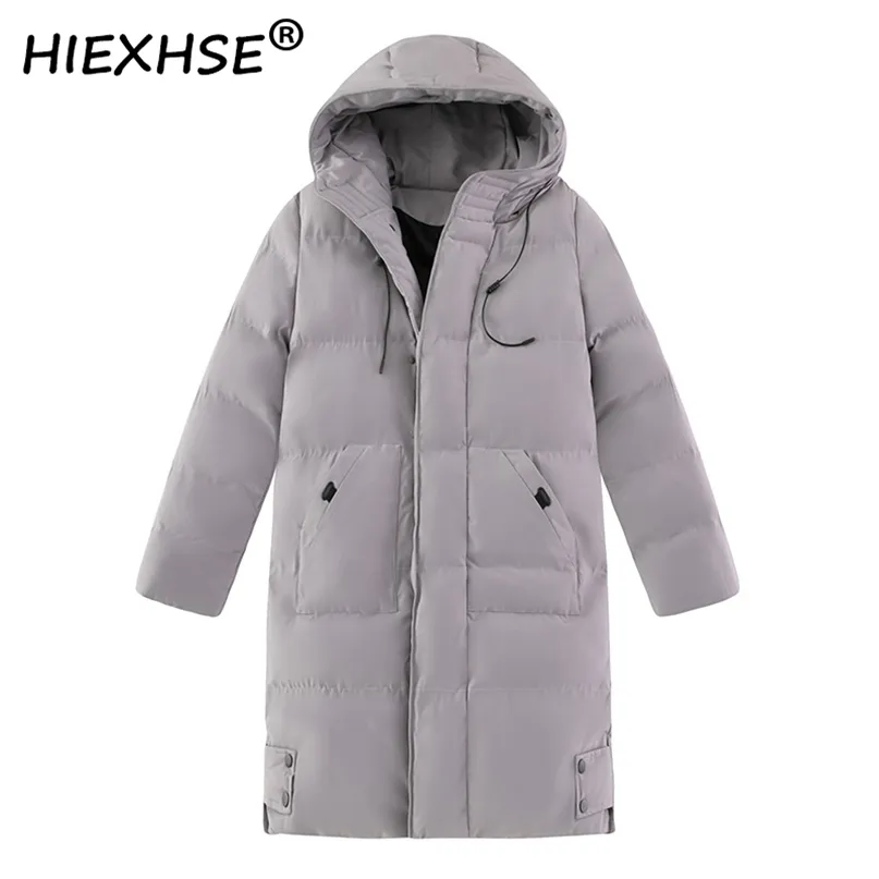 Xiexhse engrossar marca masculina para baixo jaqueta com grande colarinho de pele real parka quente -30 graus homens casual à prova d'água down casaco de inverno 211204