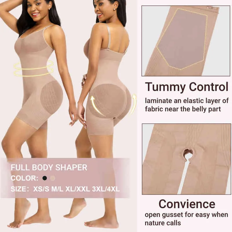 Womens Butt Lifter Waist Trainer Corrective Thigh Slimming Corset