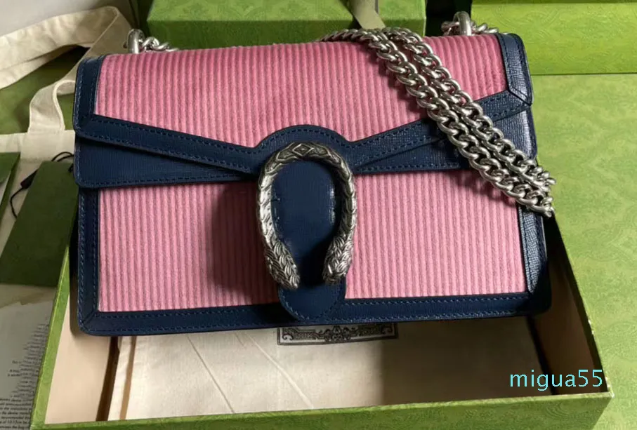Corduroy color matching handbag flip Bag Fashion canvas linen cowhide metal buckle wide shoulder strap size: 28x17 * 9cm