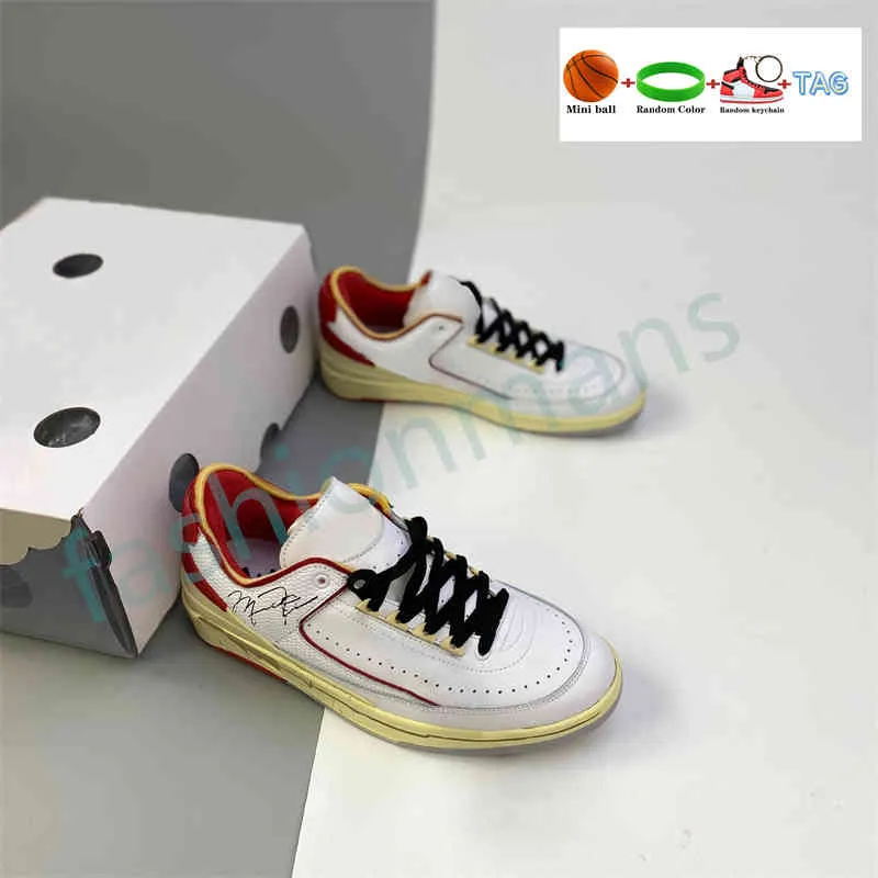 New release 2 2s men Basketball Shoes White Varsity Red Black Royal women athlete sneakers mens fashion trainers US 5.5-12