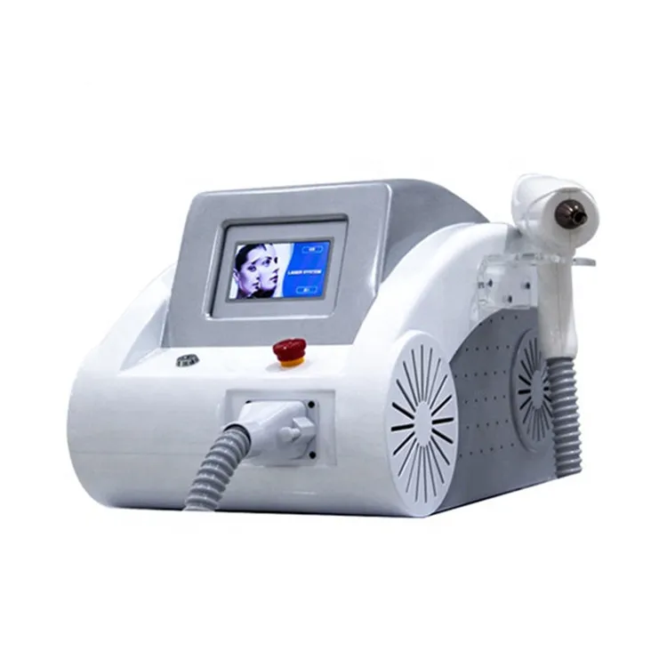 Portable High Power 2000mj Nd Yag Laser Tattoo Removal Machines med 1064nm 532nm 1320nm