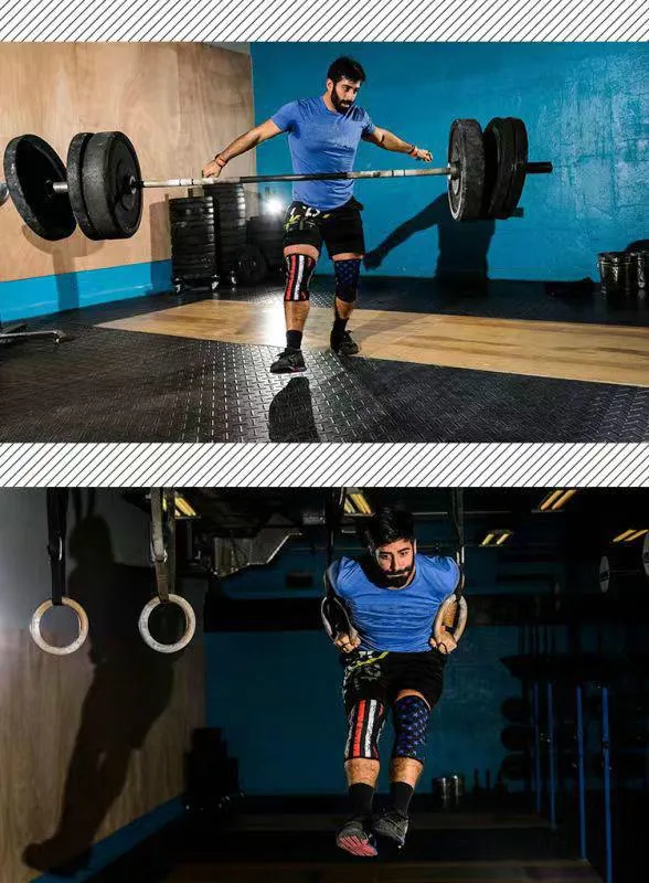 Knee Pads Elbow & Sleeves Weightlifting Bodybuilding Squats Deadlifts