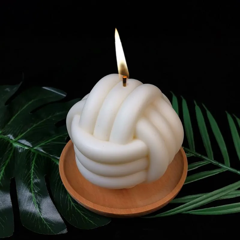 Stampi da forno 3D bolla bolla forma di candela per candele stampi in silicone strumenti torta cera sapone muffa fai da te aromatherarpy decorazione della famiglia artigianato