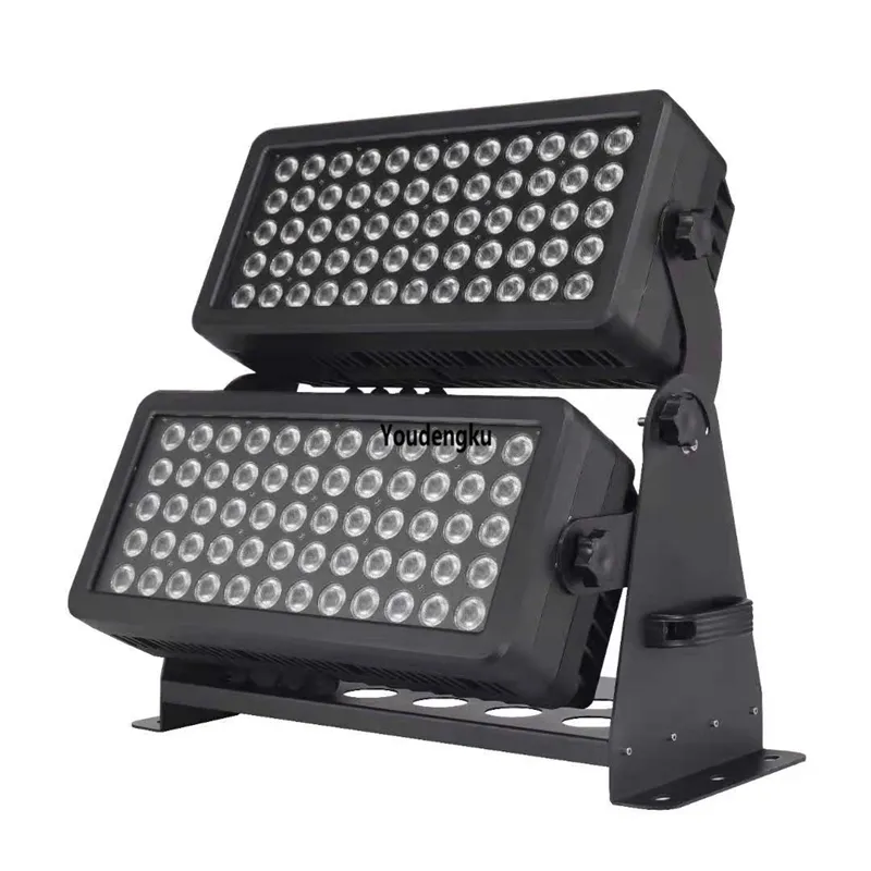 Açık Duvar Yıkayıcı Taşkın Işyaları 120x15W RGBW 4IN1 LED Su Geçirmez Şehir Renk IP65 Sahne Konser Etkinlik Partisi Işığı