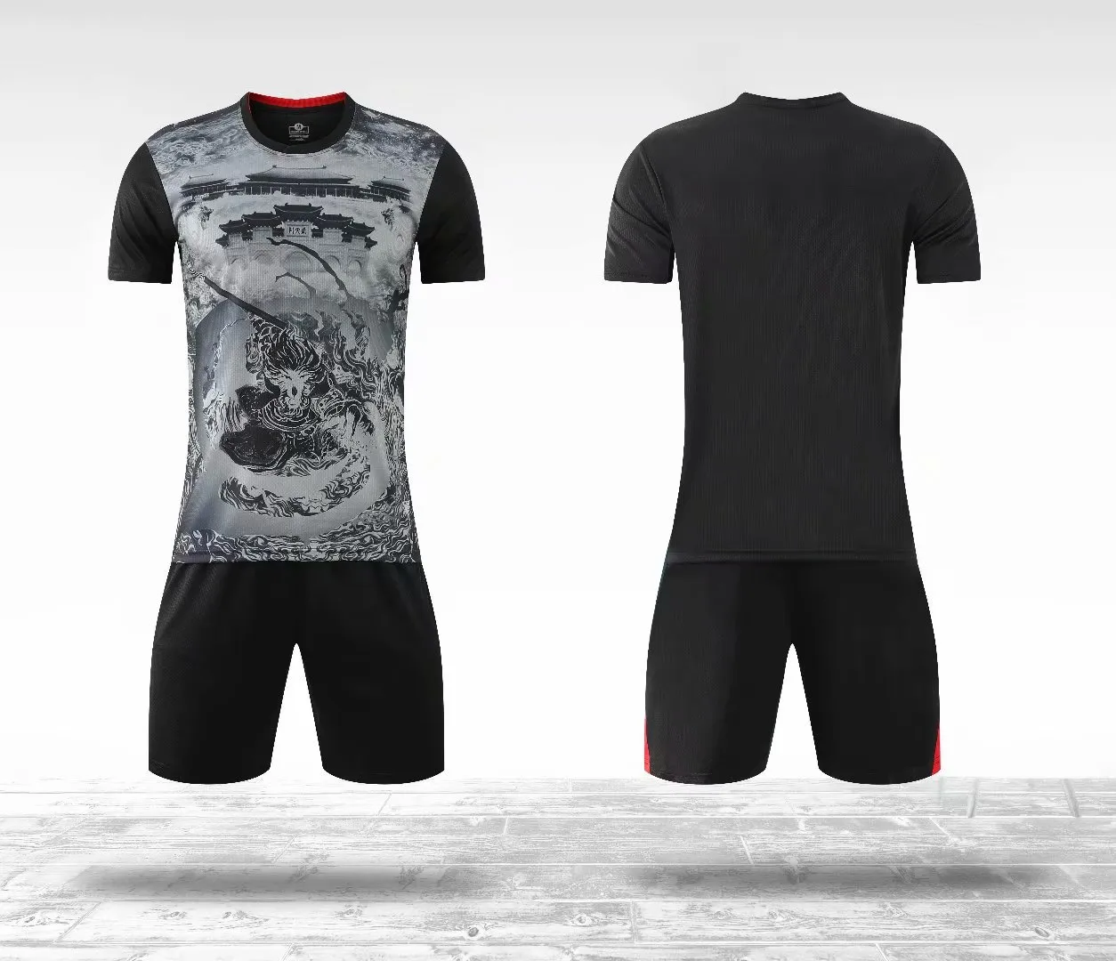 2021 maillot de football en plein air gymnases décontractés vêtements A5 Fitness raccord à ressort de compression