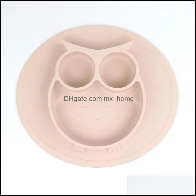 Baby Feeding Suction Plate Newborn Silicone Tray Vajillas Plato Infant Dishes Pratos Kid Eating Bowl Placemat Infantil Drop Ship