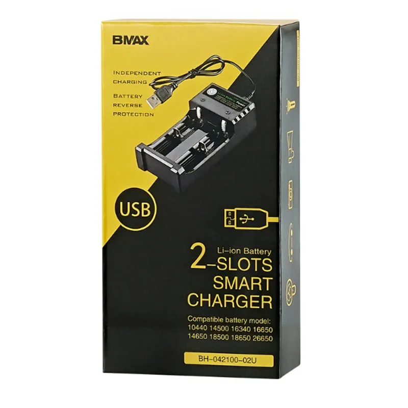 elf bar vape uk Imren 18350/18650 Rechargeable Battery Charger with 4 Bays