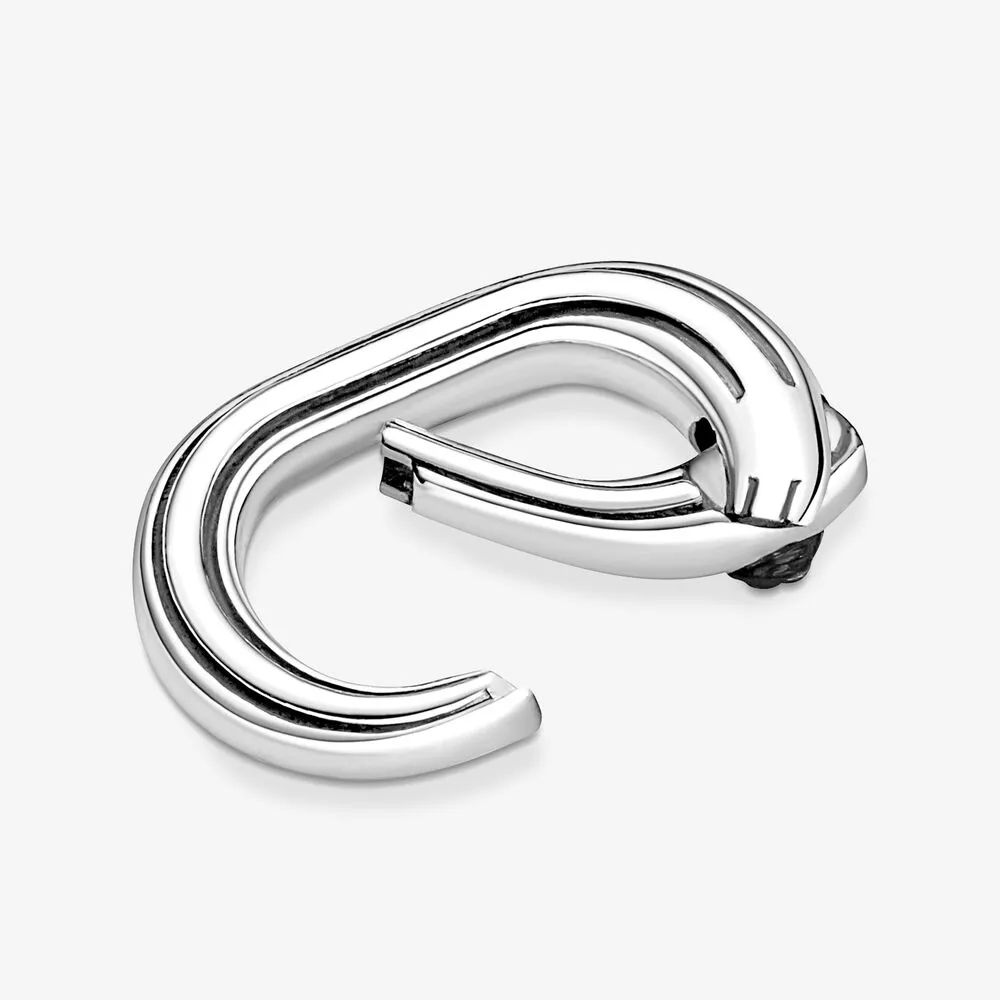 100 925 стерлинговой серебряный стиль Me Styling Tworing Connector Ring