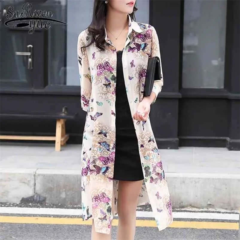 Blusas largas de chifon deals
