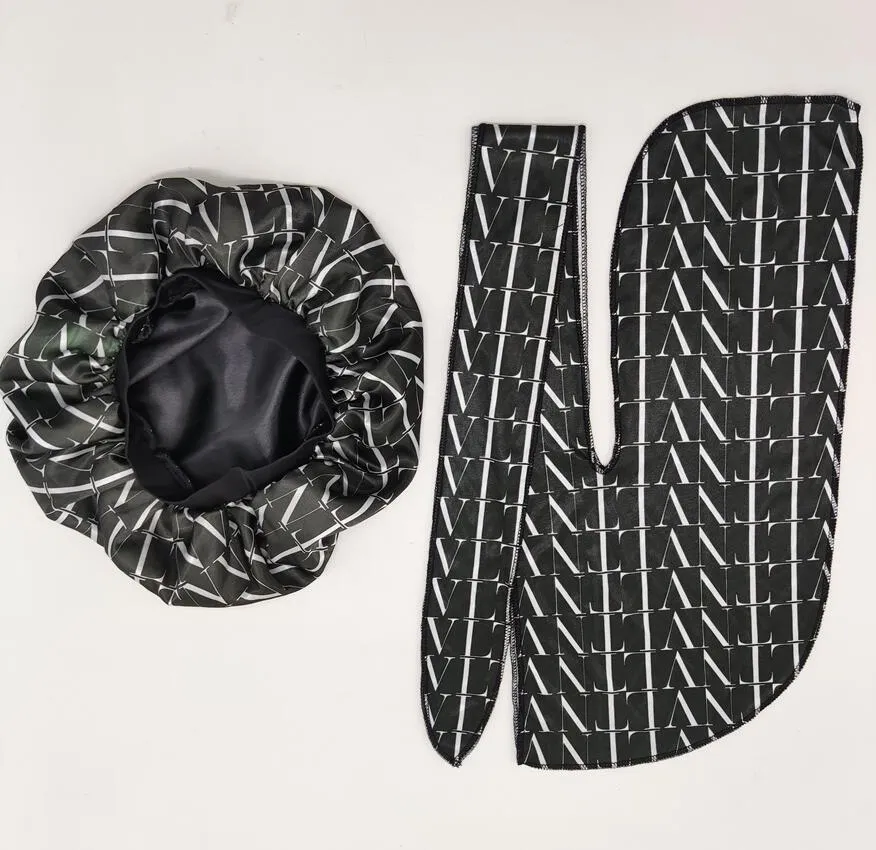 Wholesale Durag Nightcap Designer Women Sleeping Cap Bathroom