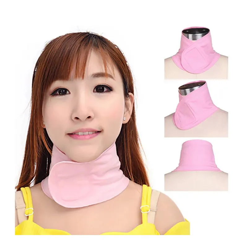 Women Beauty Skin Neck Care Scarf Natual Plant Gel SPA Necks Wrap Mask Moisturizing Belt Firming Whitening Collagen