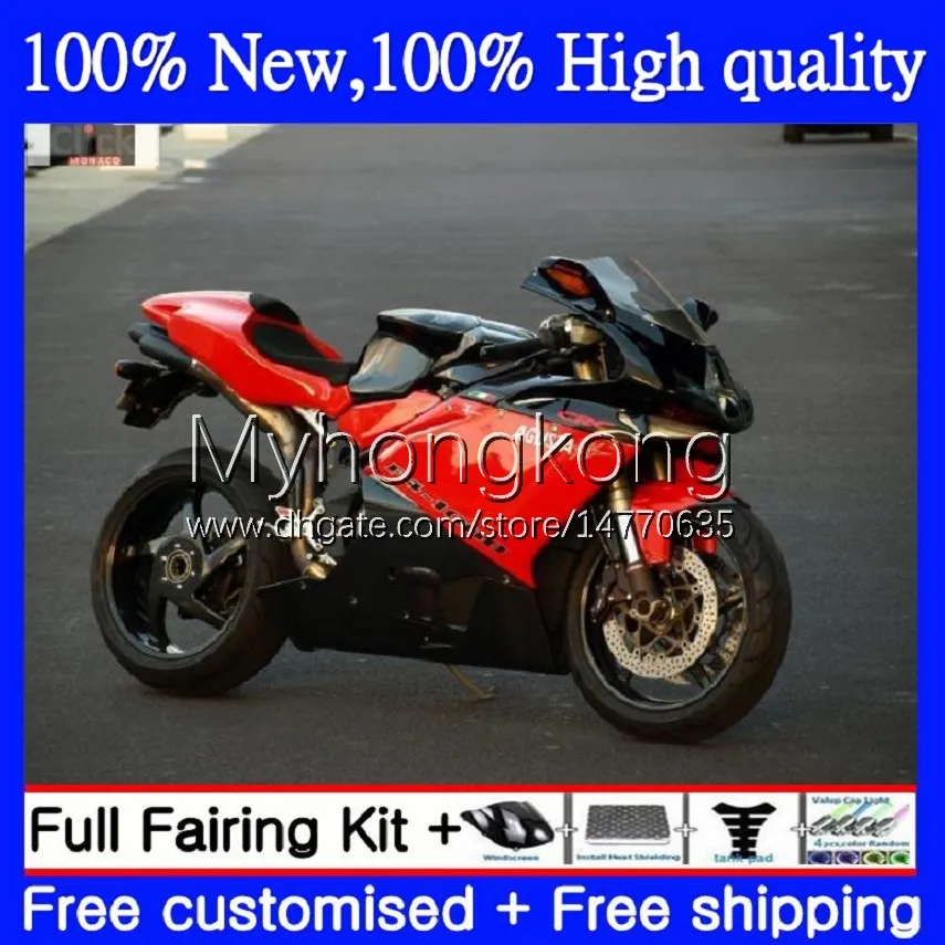 MV Agusta F4 R312 750S 750 1000 CC R S 1000CC 2005 2006 BODY 6NO.87 FACTORY RED MA MV F4 312 1078 S 05-06 COWLING 312R 750R 1000R 05 05 FAIRING KIT