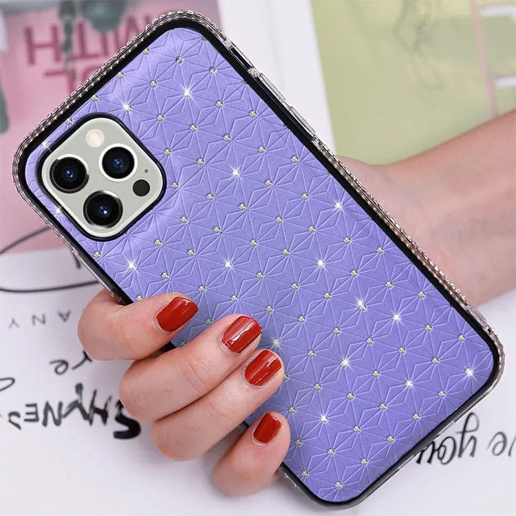 Фабрика 2021 Designer Diamond Phone Case для iPhone 12 Pro Max 11 XS XR 8 плюс ударопрочный чехол