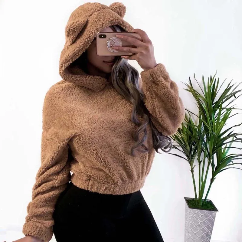 Teddy bear shop hoodie women's