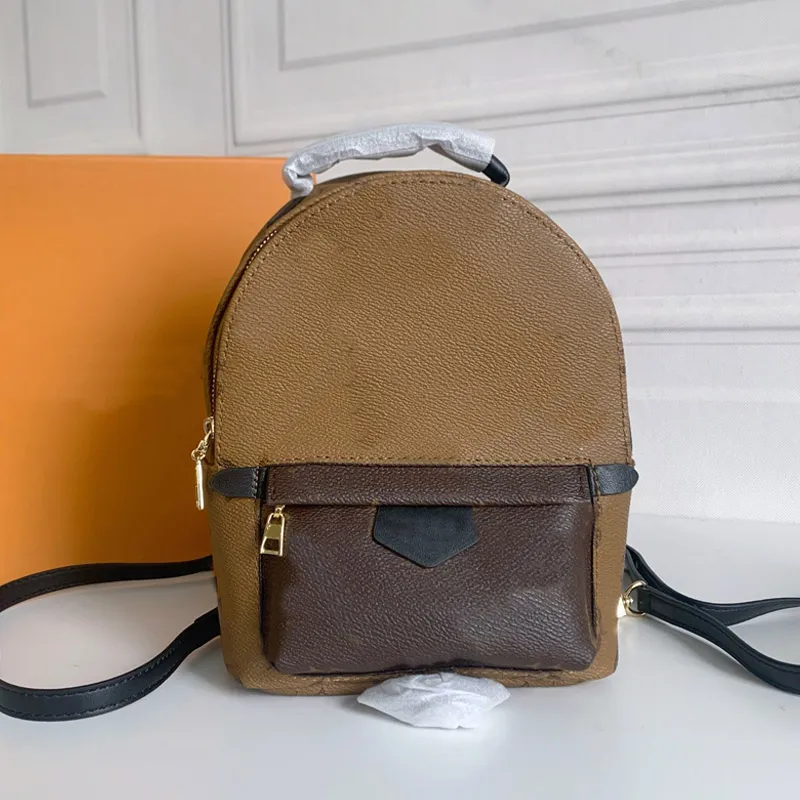 Mini Backpack Travel Handbag Spring Backpacks Canvas Leather Crossbody Shoulder Bag Classic Letter Schoolbag