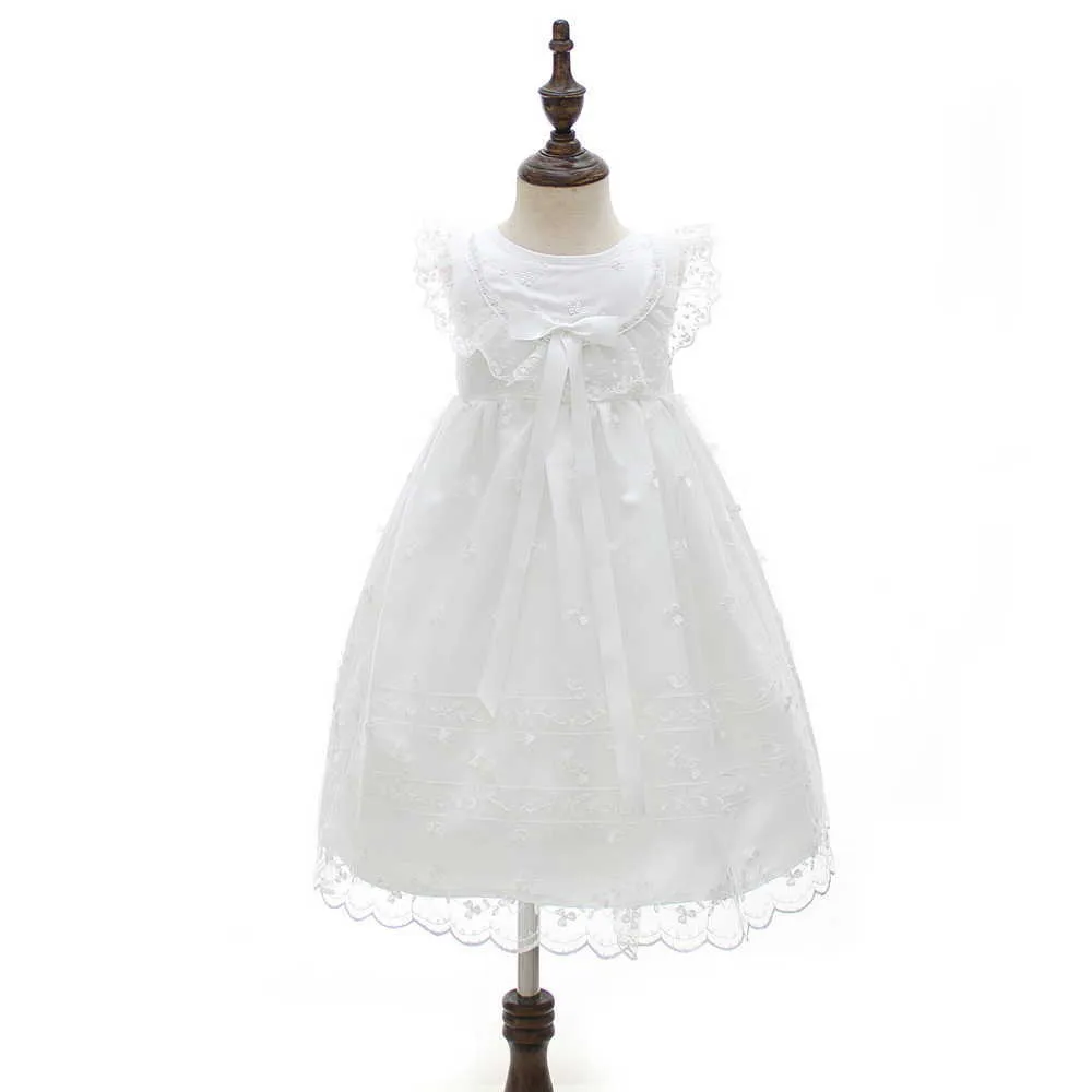 165-7-Long Baby Christening Gown