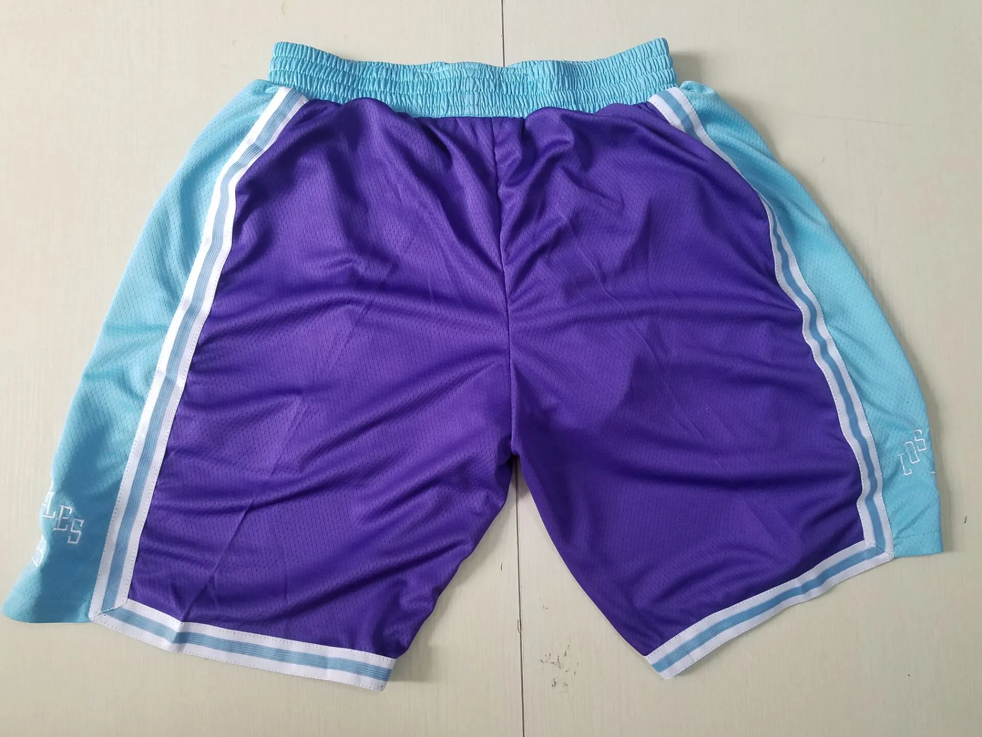 2022 Los City Baseball Shorts Violet Bleu Running Sports Vêtements Taille S-XXL Mix Match Order Haute Qualité