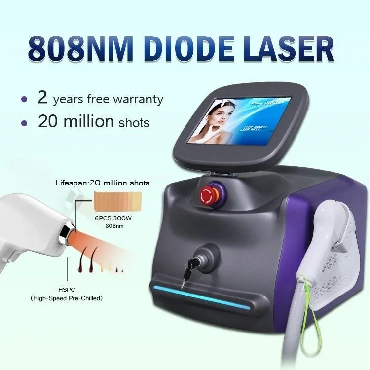 2021 Professional Diode Laser Hair Removal 808nm Machine Portable Equipment Design For Salon