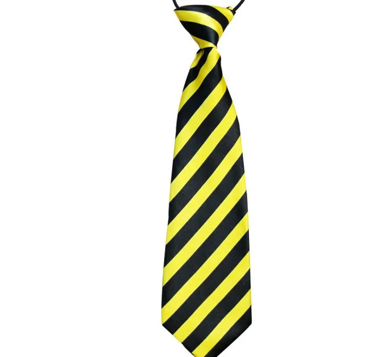Дети Детские галстуки шеи галстуки мальчиков девочек эластичные резиновые полосы полоса школьный галстук больше цветных аксессуаров для детей бесплатно