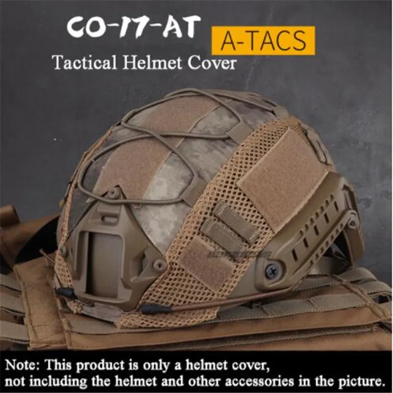 50 pcs 11 Couleur Tactique Casque Couverture pour Rapide MH PJ BJ Airsoft Paintball Armée Casques Couvre Chasse Accessoires