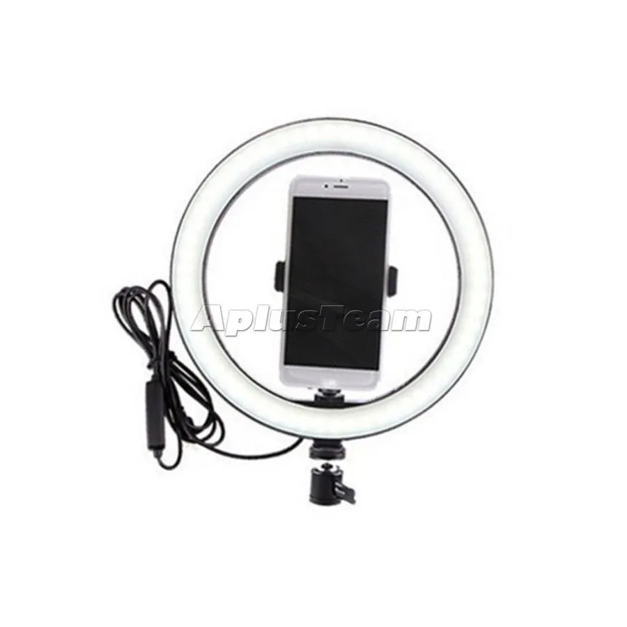 M20 för telefonfotografering Makeup LED-lampa Dimbar Ring Light Lnternet Celebrity Live Broadcasts Fyll Lightin No Tripod 20 cm Ny