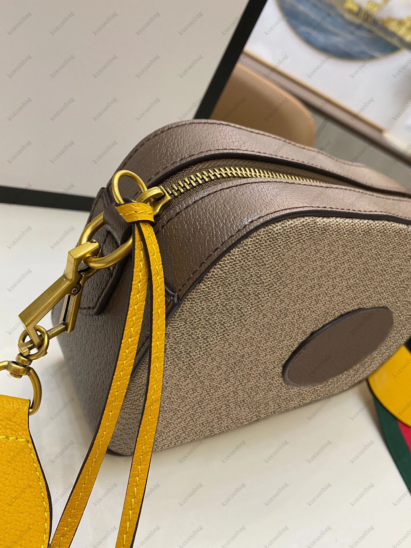 2021 fashion Luxury Designer bags handbags Classic backpack shoulder or waist bagS brown Tiger head camera bag212v